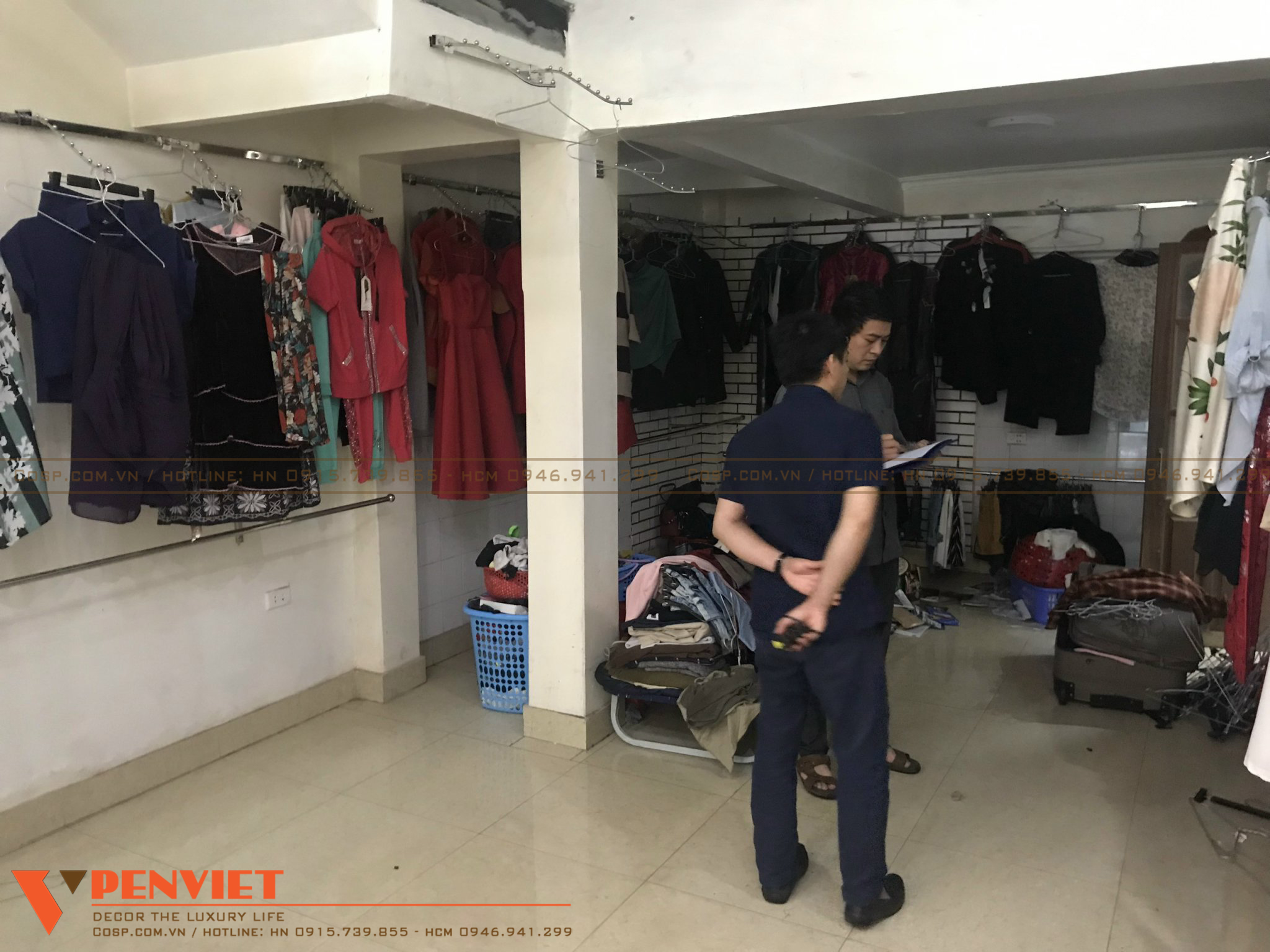 PenViet tiến hành khảo sát mặt bằng để tìm kiếm phương án phù hợp