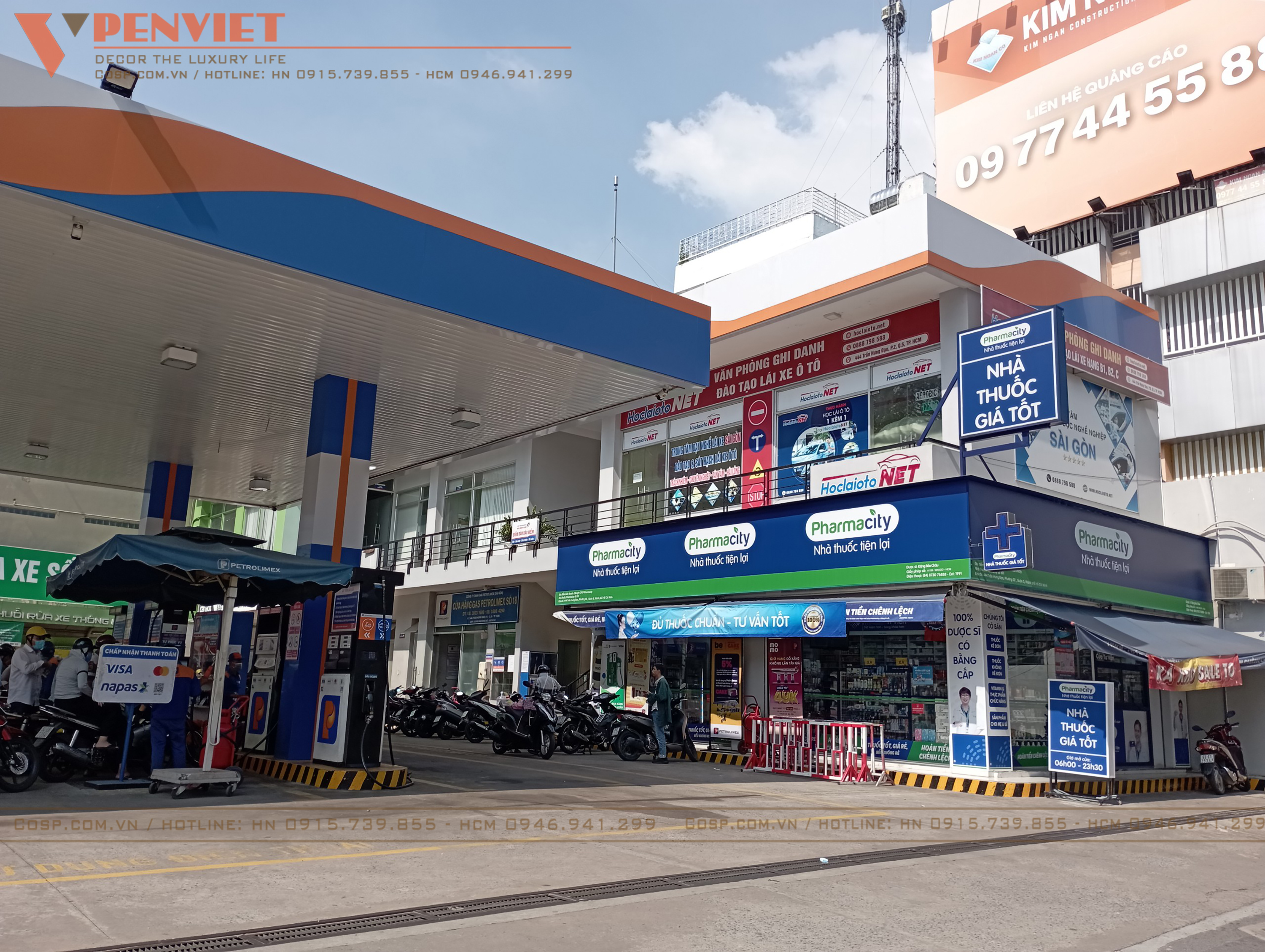 Vị trí cửa hàng có nhiều thuận lợi cho việc kinh doanh lĩnh vực mới