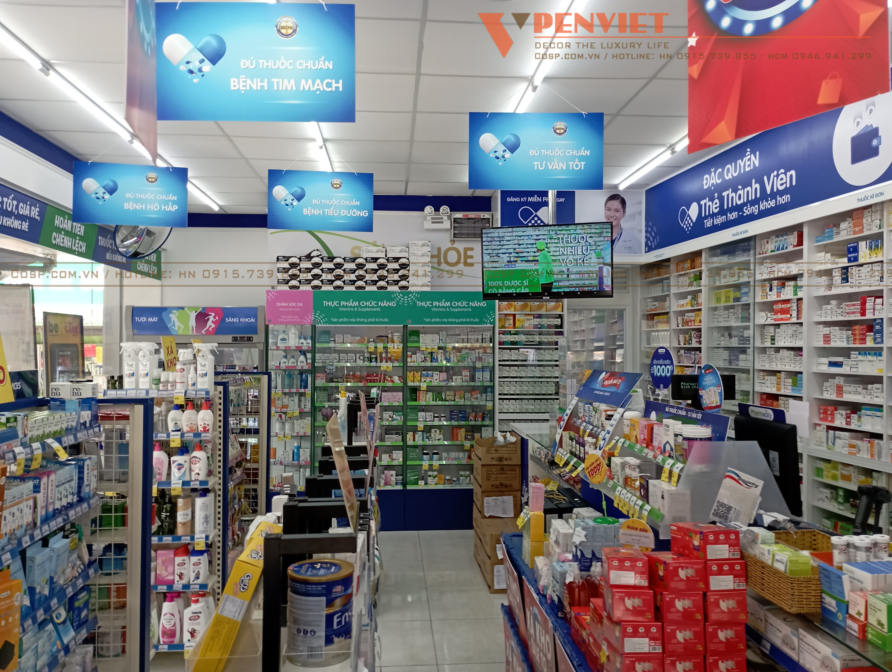 Bài trí không gian không phù hợp với lĩnh vực mới