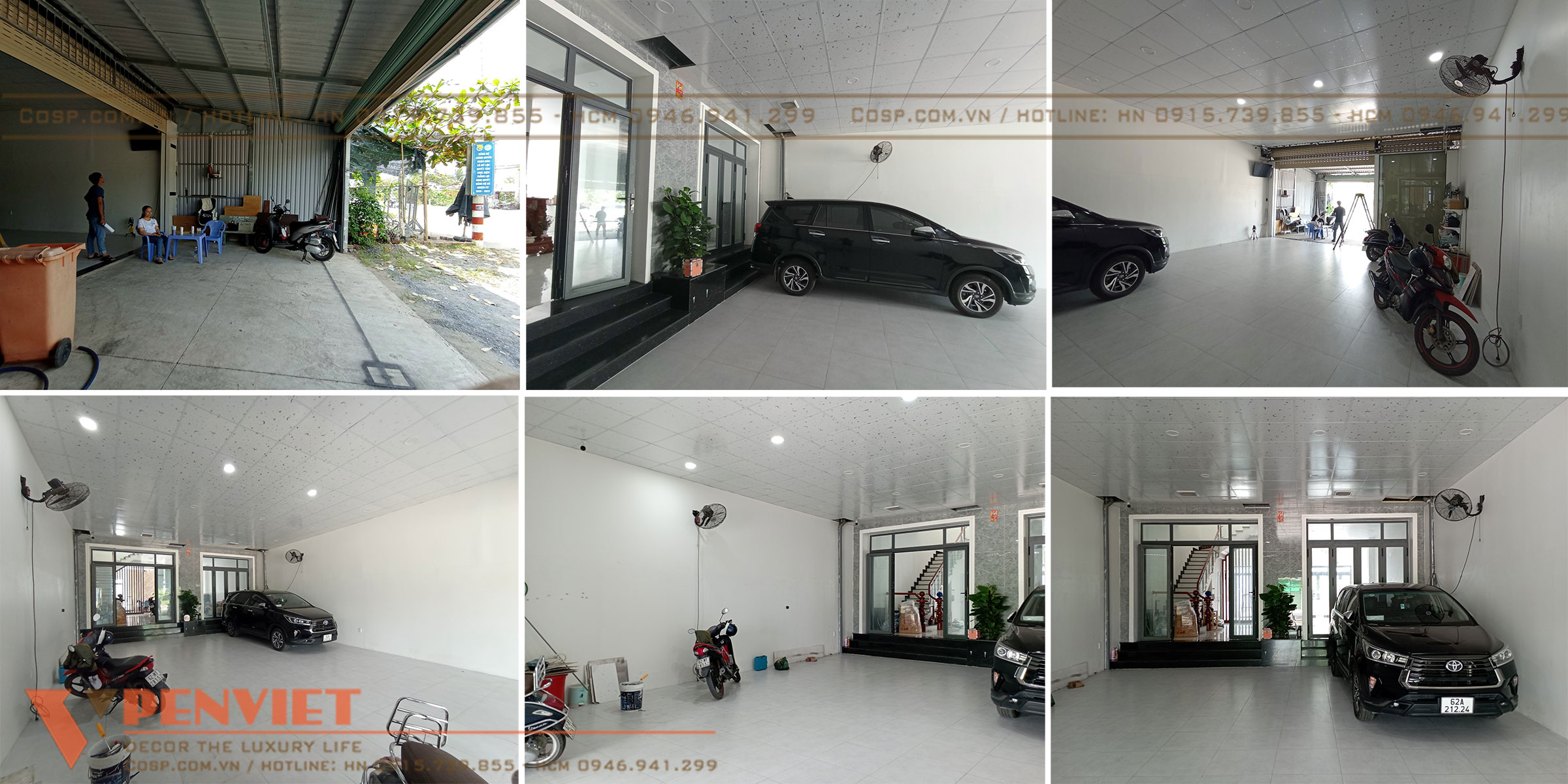 Hiện trạng mặt bằng trước khi thiết kế