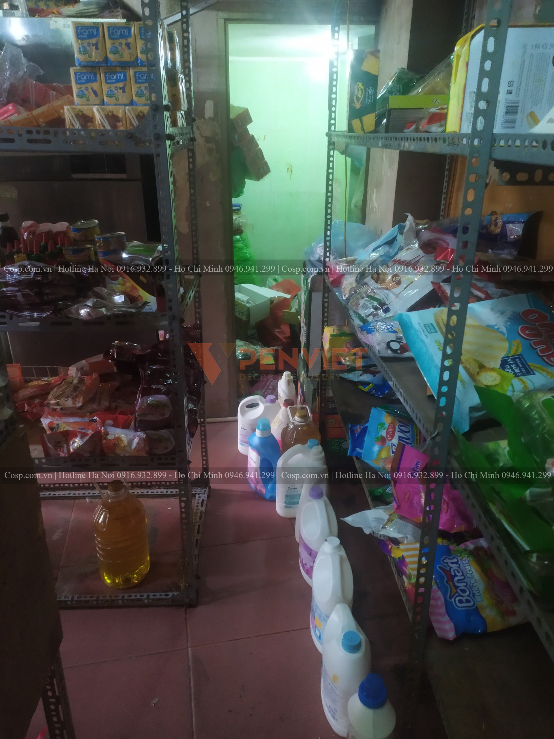 Hiện trạng công trình thiết kế shop mỹ phẩm Chị Lan - 3