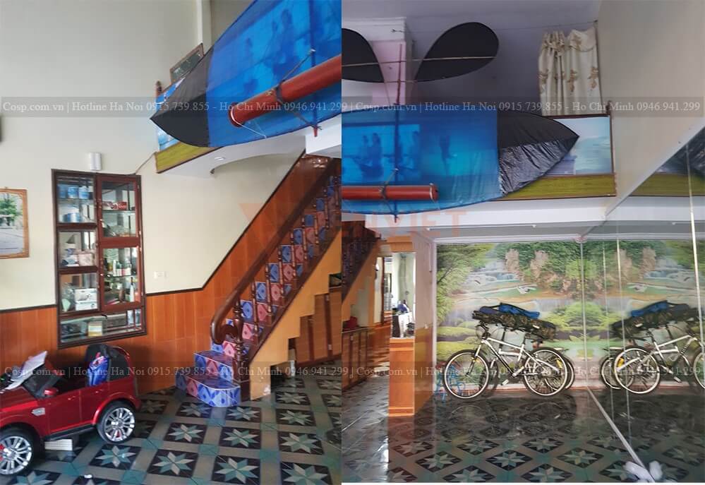 Mặt bằng được sử dụng để ở cần cải tạo lại để phù hợp với mục đích kinh doanh