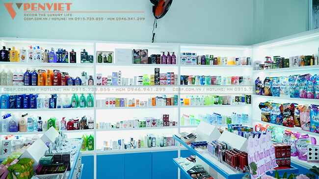 Sử dung quầy kệ hợp lý