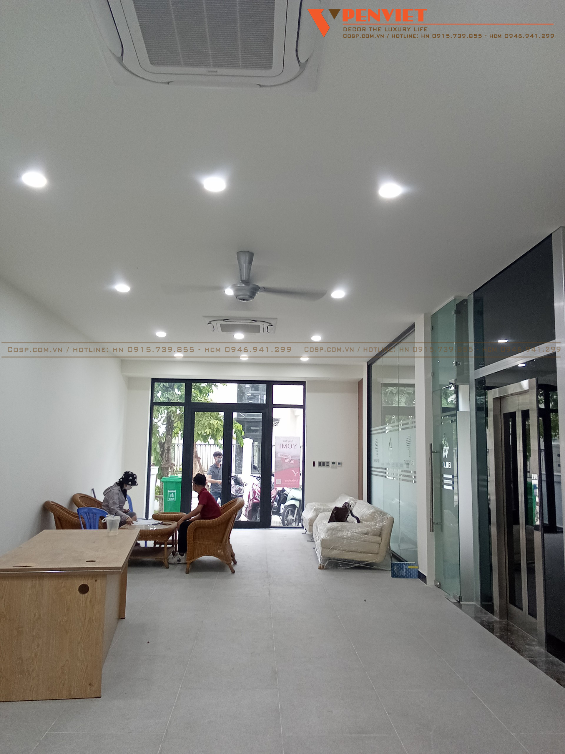 Hiện trạng mặt bằng kinh doanh