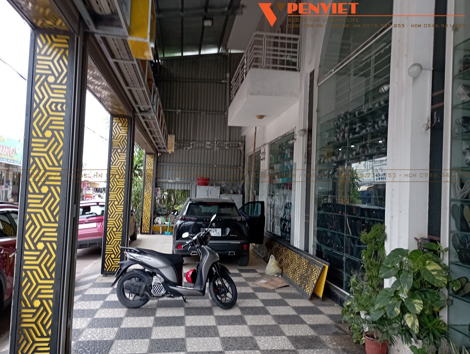 Hiện trạng mặt bằng