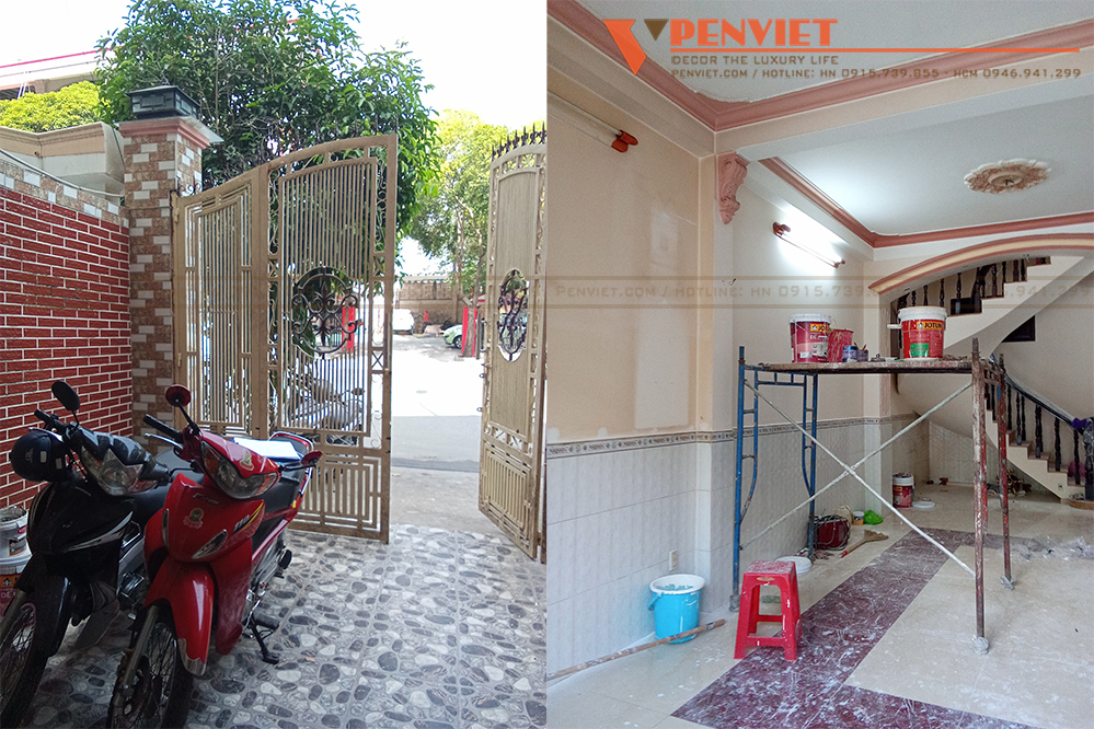 Cải tạo mặt bằng là bước đầu tiên cần thực hiện