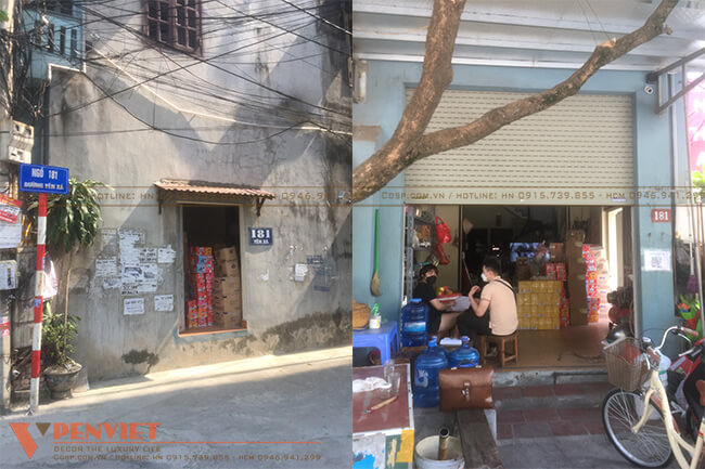 Hiện trạng mặt bằng