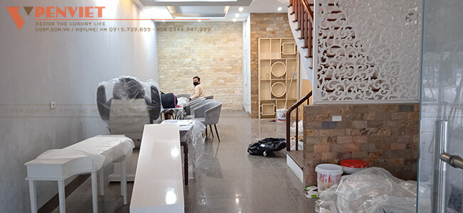 Diện tích phòng khách chỉ 20m2