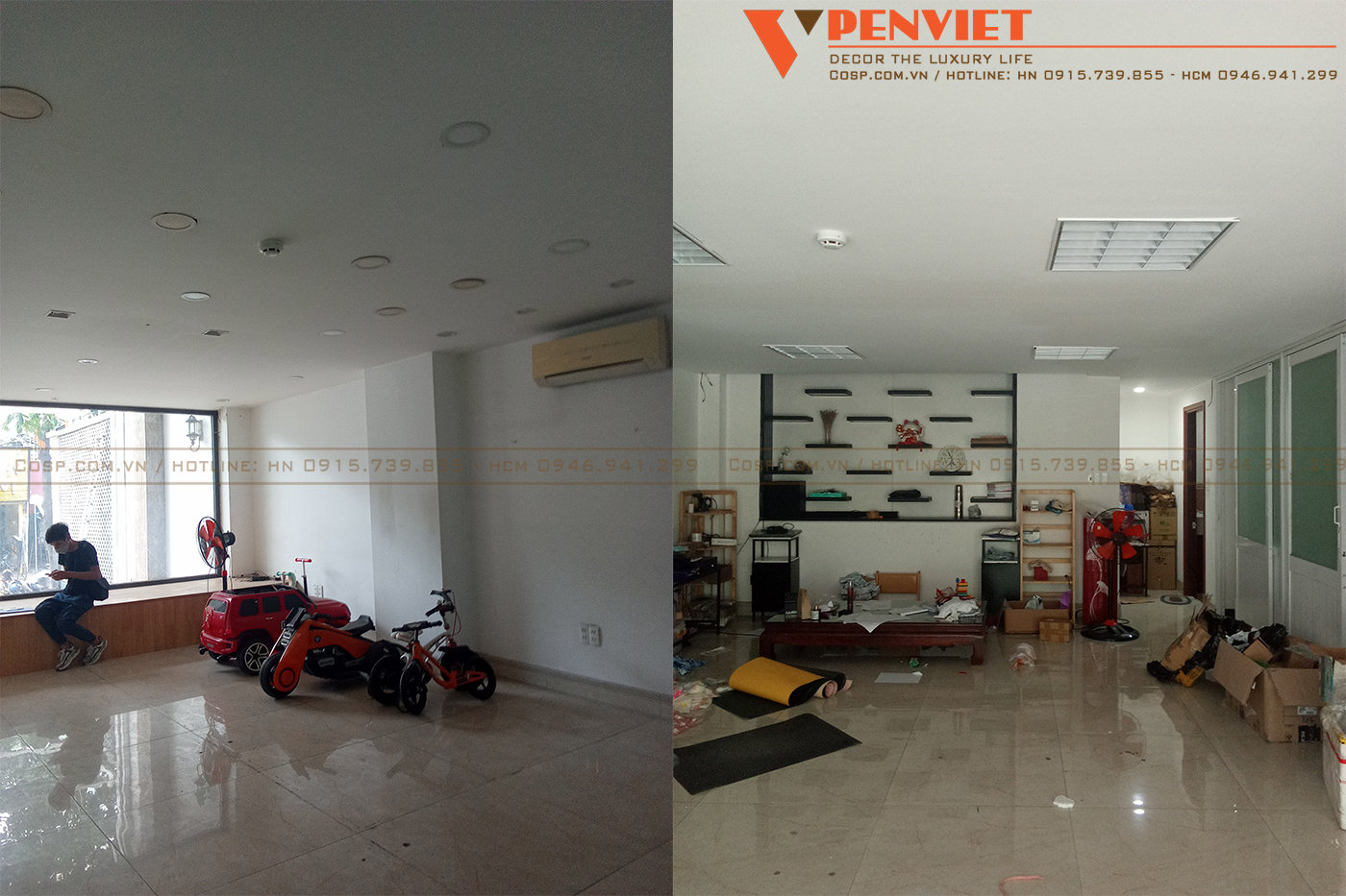 Hiện trạng mặt bằng kinh doanh