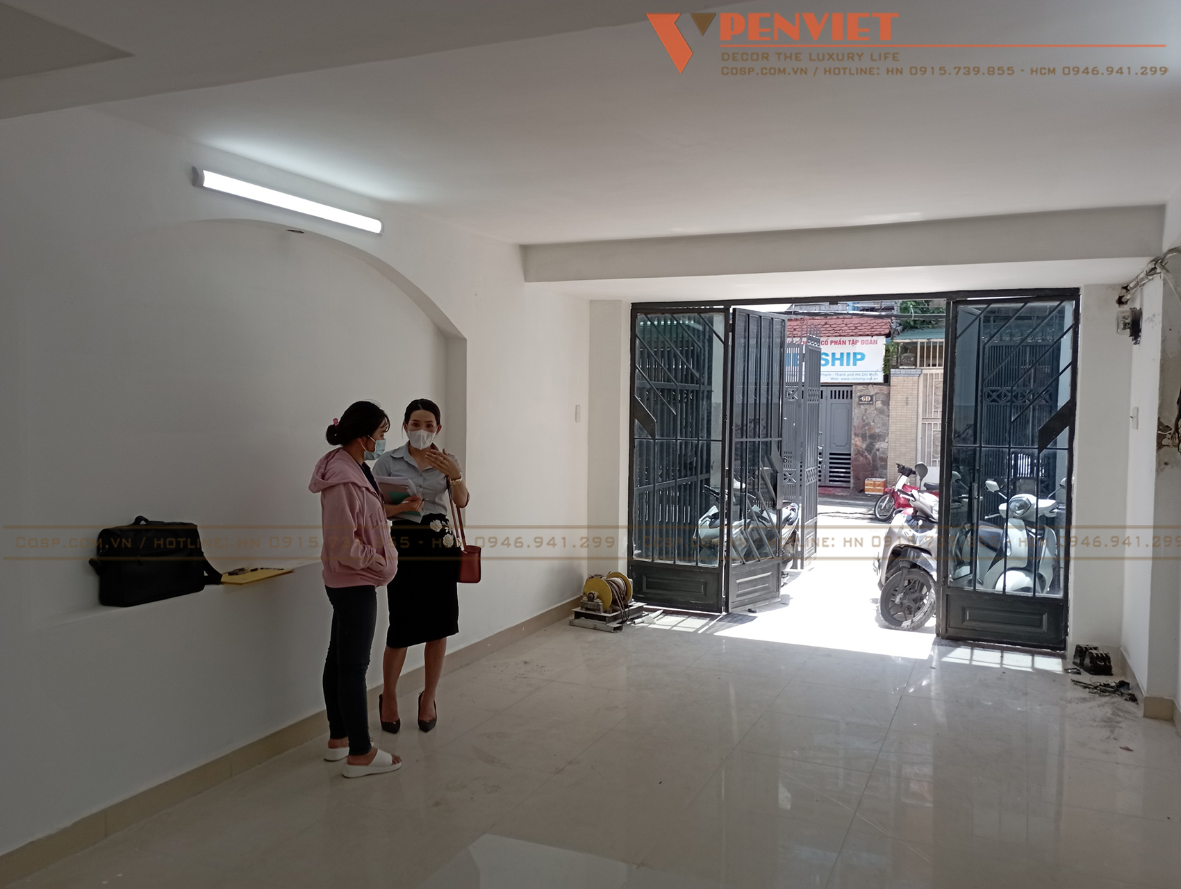 Hiện trạng mặt bằng kinh doanh