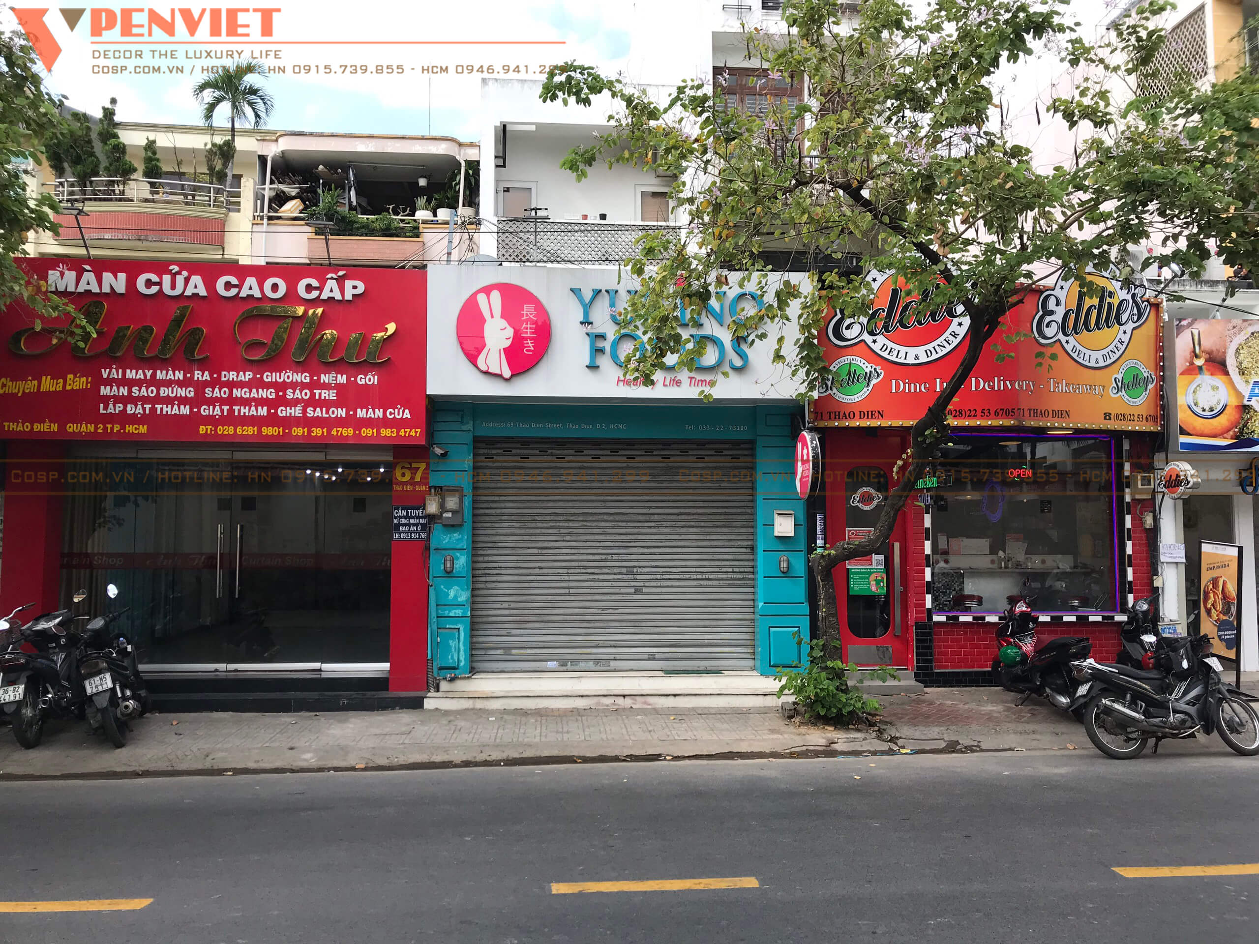 Hiện trạng mặt bằng kinh doanh