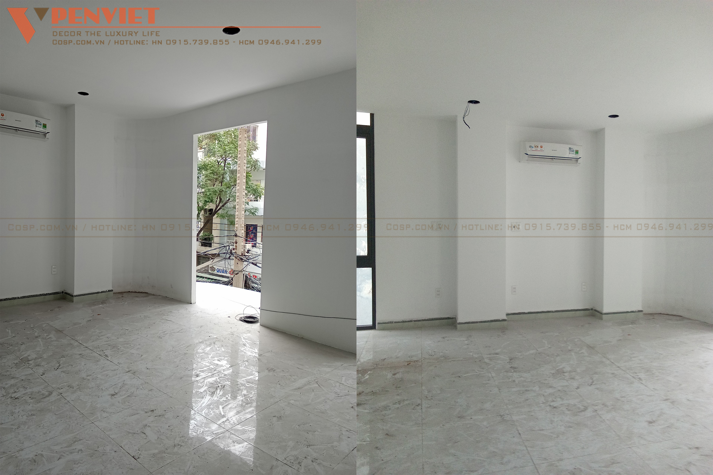 Hiện trạng mặt bằng spa