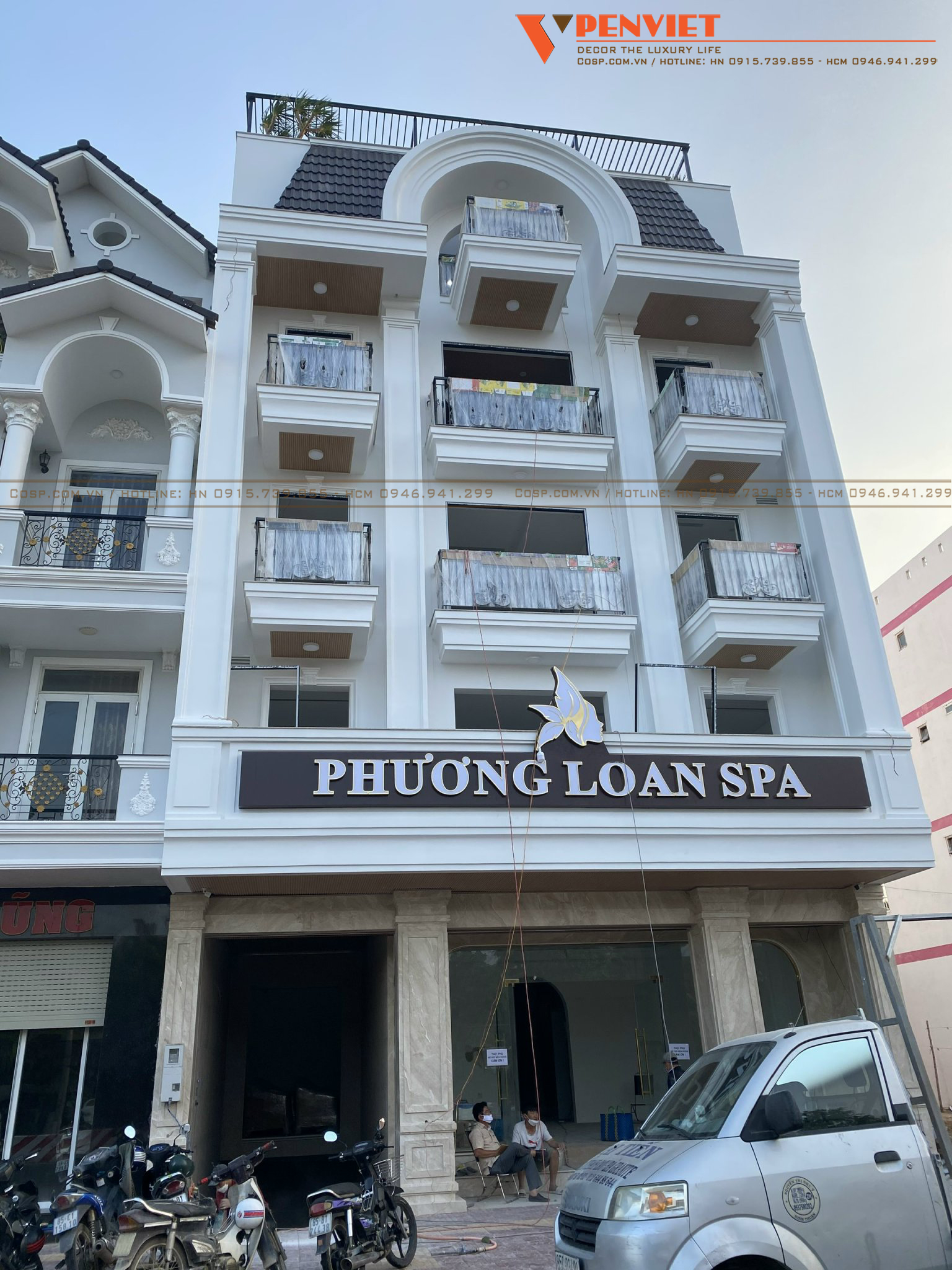 Mặt bằng được sử dụng để kinh doanh dịch vụ làm đẹp