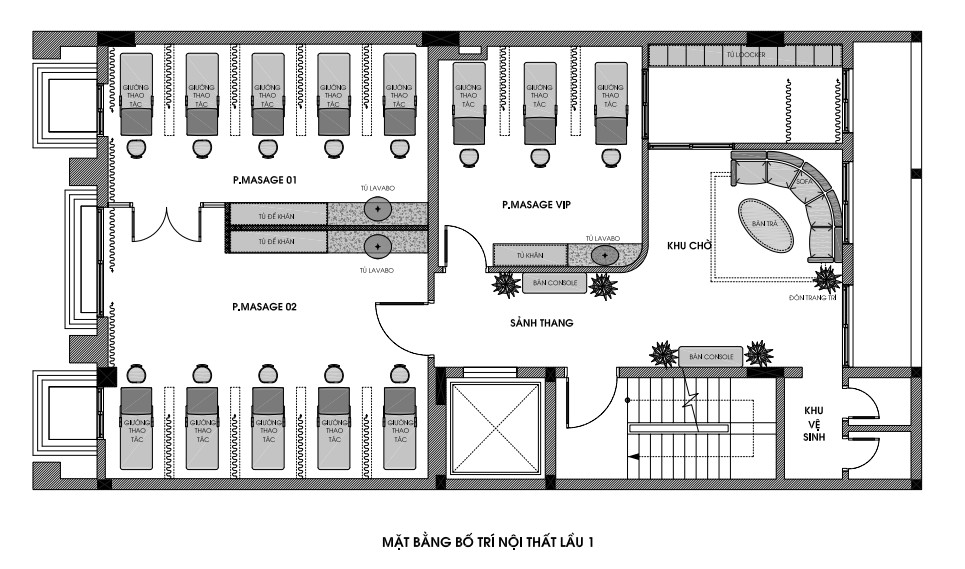 Dựng vách phân chia không gian