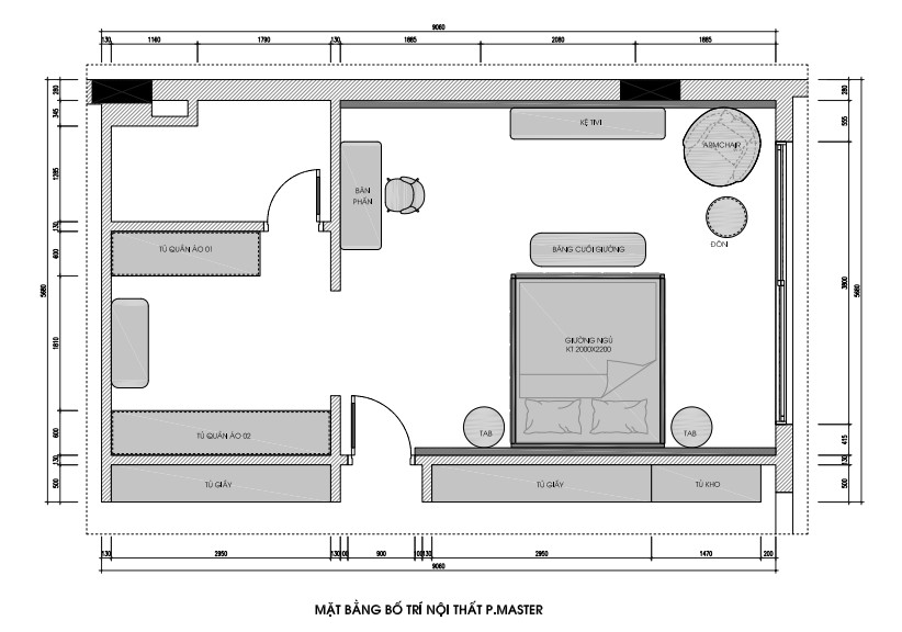Setup không gian sinh hoạt cho gia đình