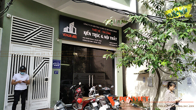 Mặt bằng đang được sử dụng để làm văn phòng