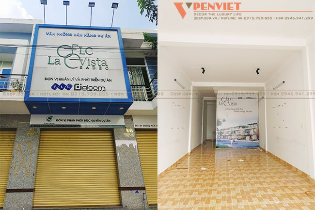 Hiện trạng mặt bằng kinh doanh