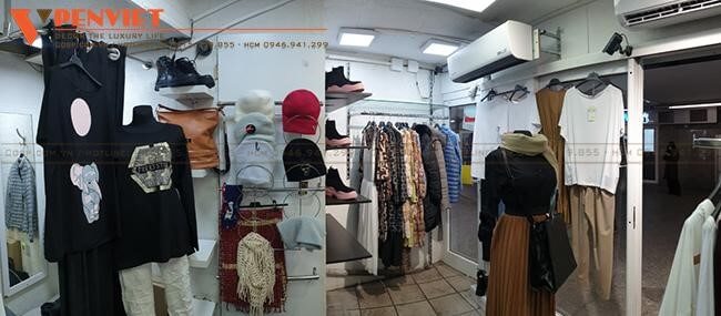 Mặt bằng hiện có đang được sử dụng để mở cửa hàng thời trang