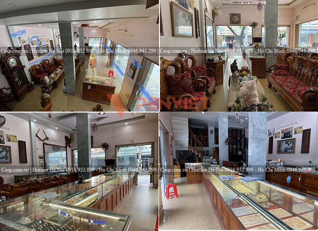 Hình ảnh tiệm vàng trước khi được cải tạo