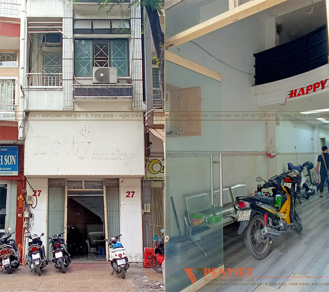 Hiện trạng mặt bằng kinh doanh