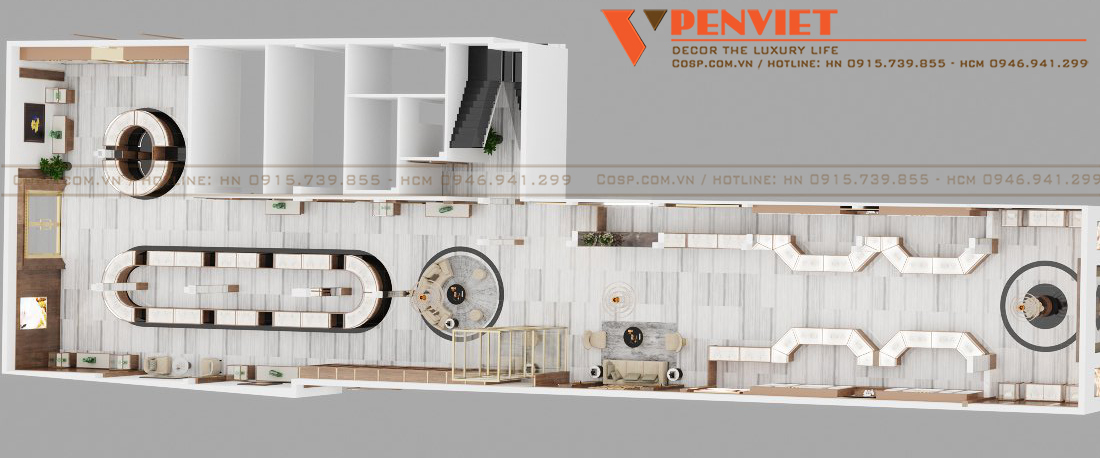 Sắp xếp không gian dựa trên đặc điểm mặt bằng