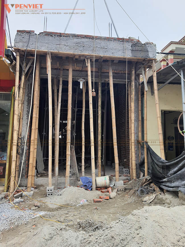 Hiện trạng mặt bằng cửa tiệm