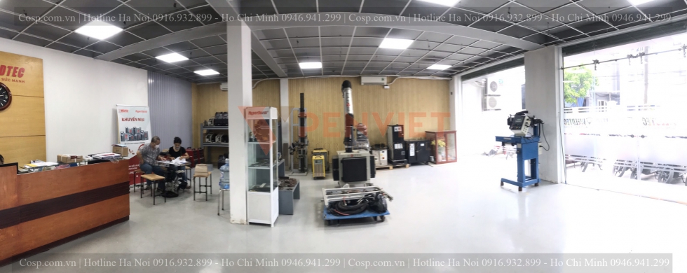 Hiện trạng showroom thiết bị hàn cắt trước khi thiết kế