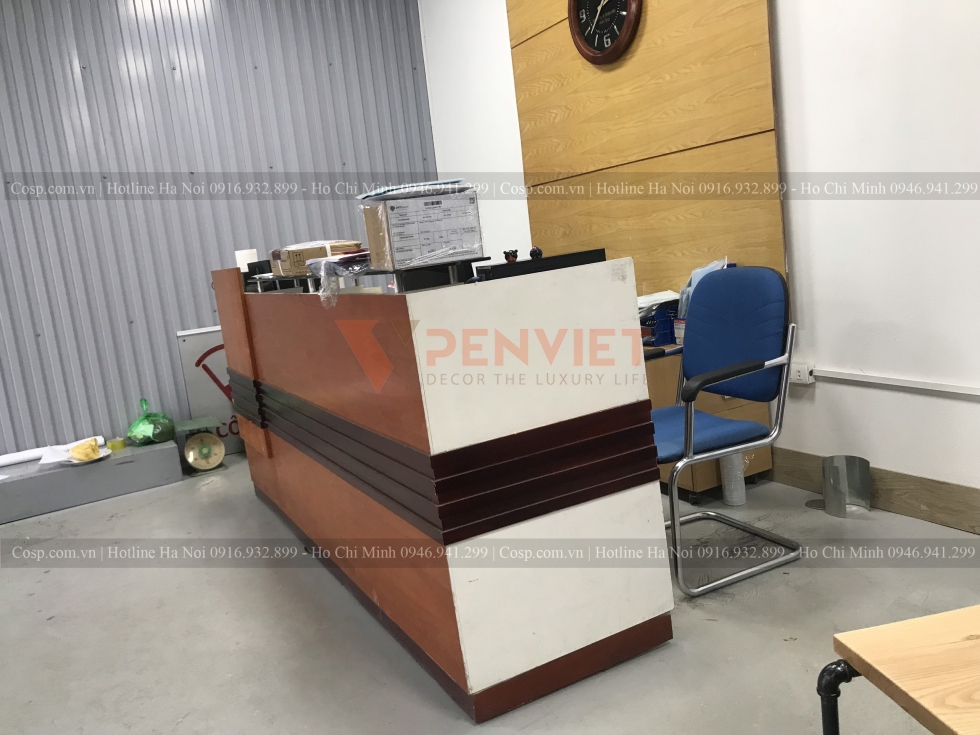 Hiện trạng showroom thiết bị hàn cắt trước khi thiết kế