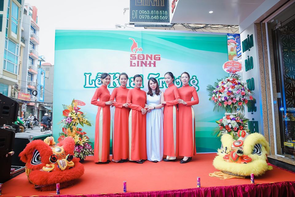 Lễ khai trương Song Linh spa- Hải Phòng