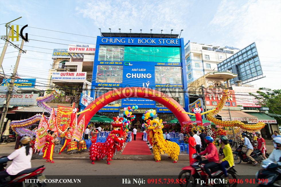 mặt tiền siêu thị chung lý Bookstore