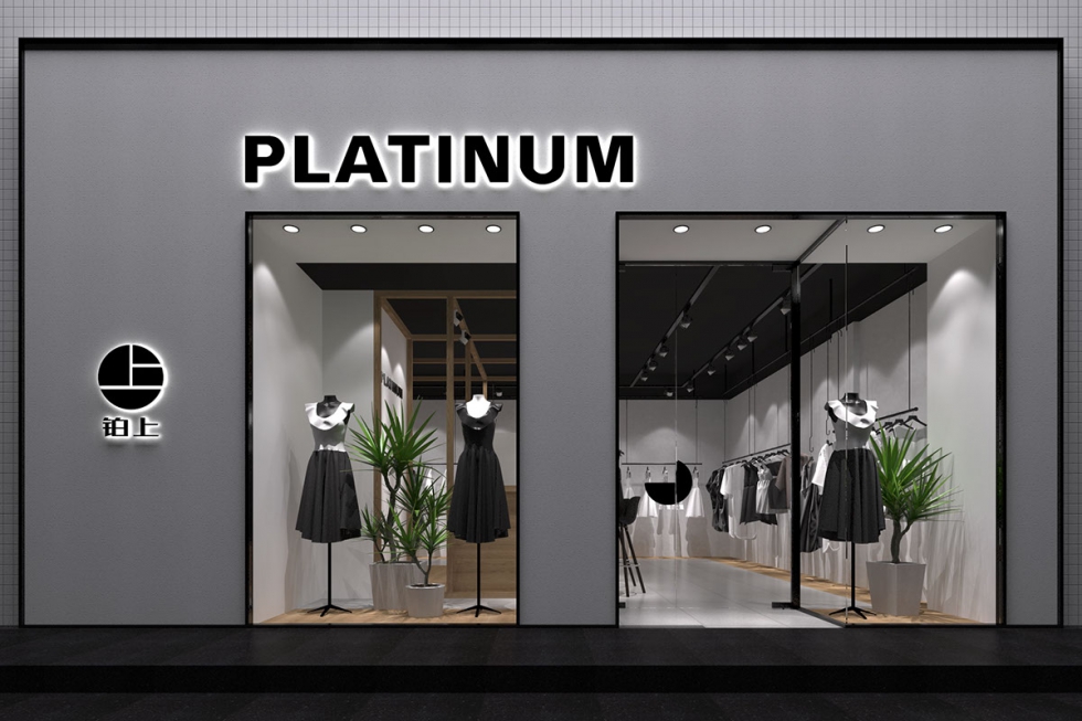Lựa chọn mặt tiền shop thời trang sao cho hợp với phí đầu tư