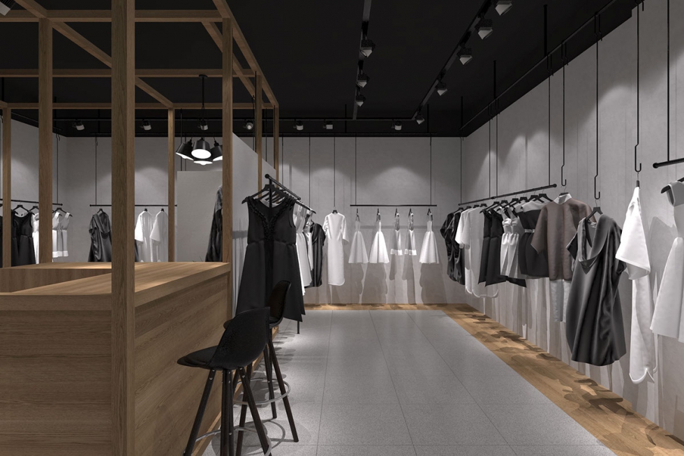 Thiết kế nội thất shop thời trang ở Hà Nội