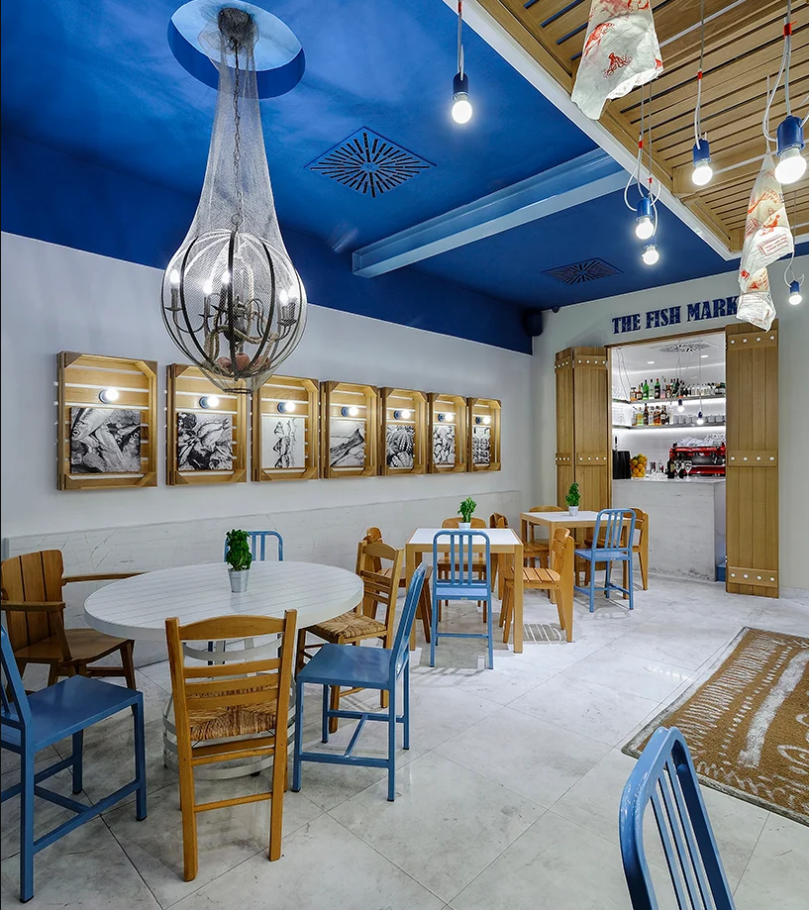 ​Nội thất hiện đại - sang trọng trong không gian nhà hàng