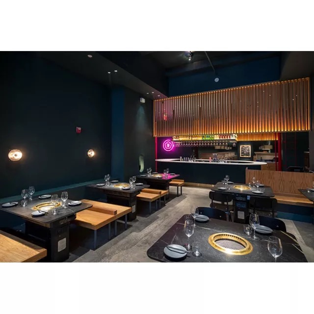 thiết kế nhà hàng lẩu nướng