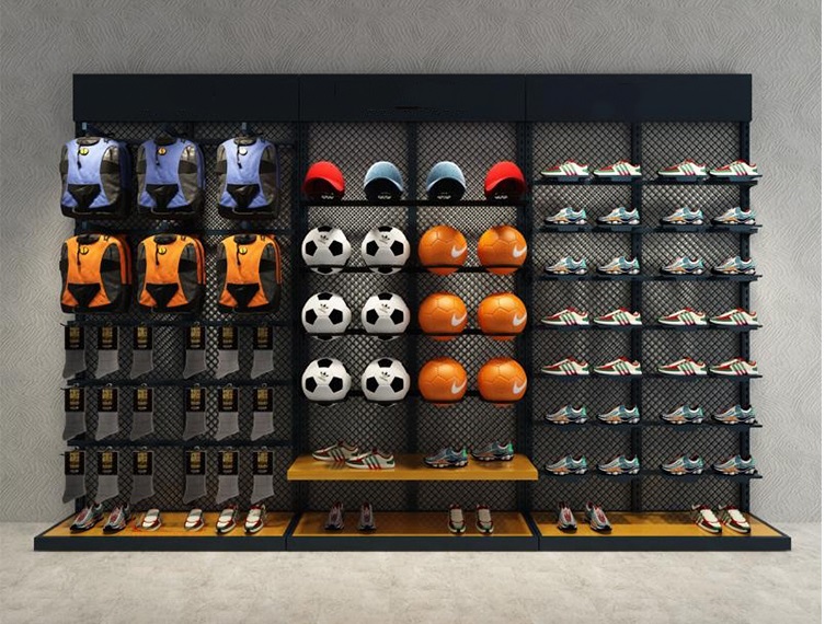 Nội thất shop thời thể thao nam