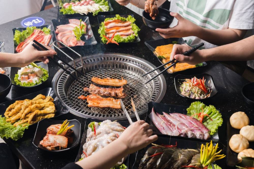 Thiết kế nhà hàng lẩu nướng