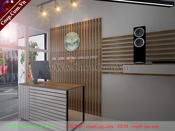 Thiết kế siêu thị rau củ mini - Tân bình - Anh Hải