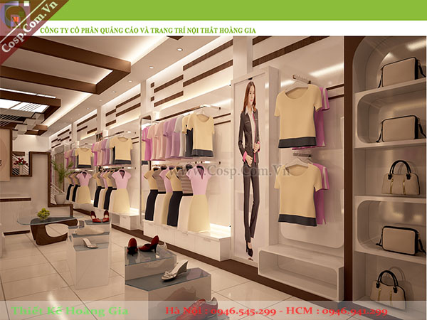 thiet ke shop thoi trang nu forever young 2