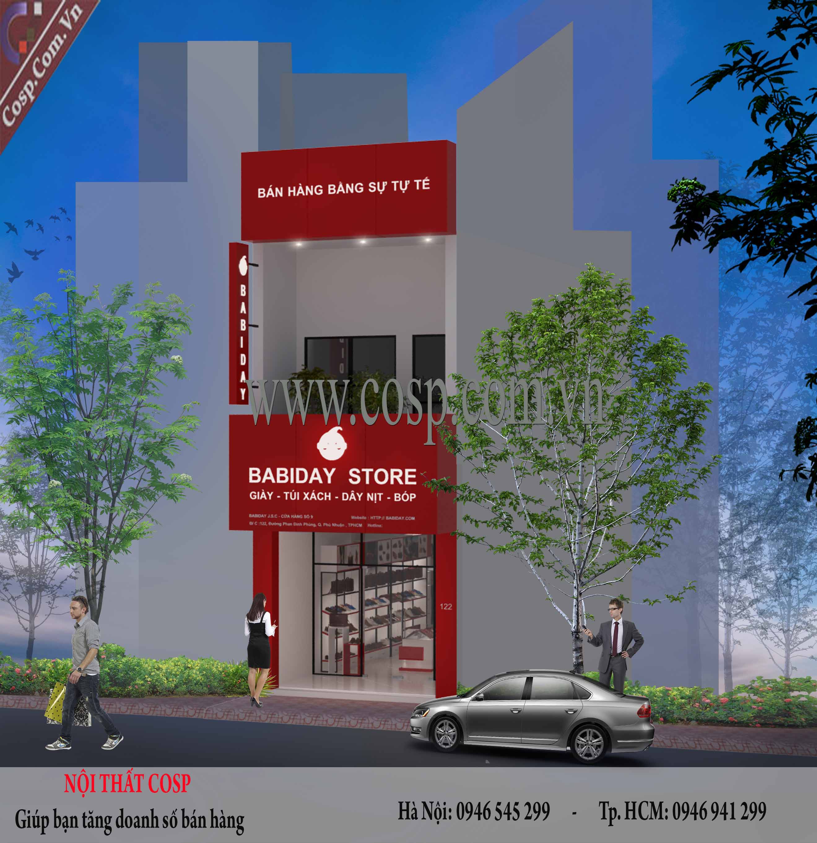 thiet ke shop giay dep thoi trang babiday 5