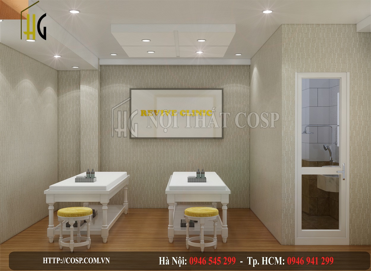 Thiết kế spa mang phong cách tân cổ điển