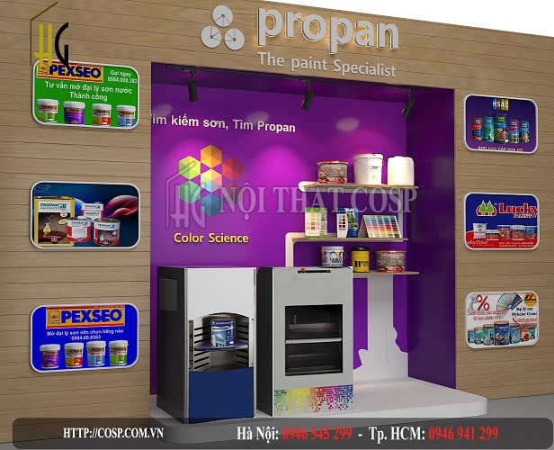 Thiết Kế Quầy Trưng Bày Show Window