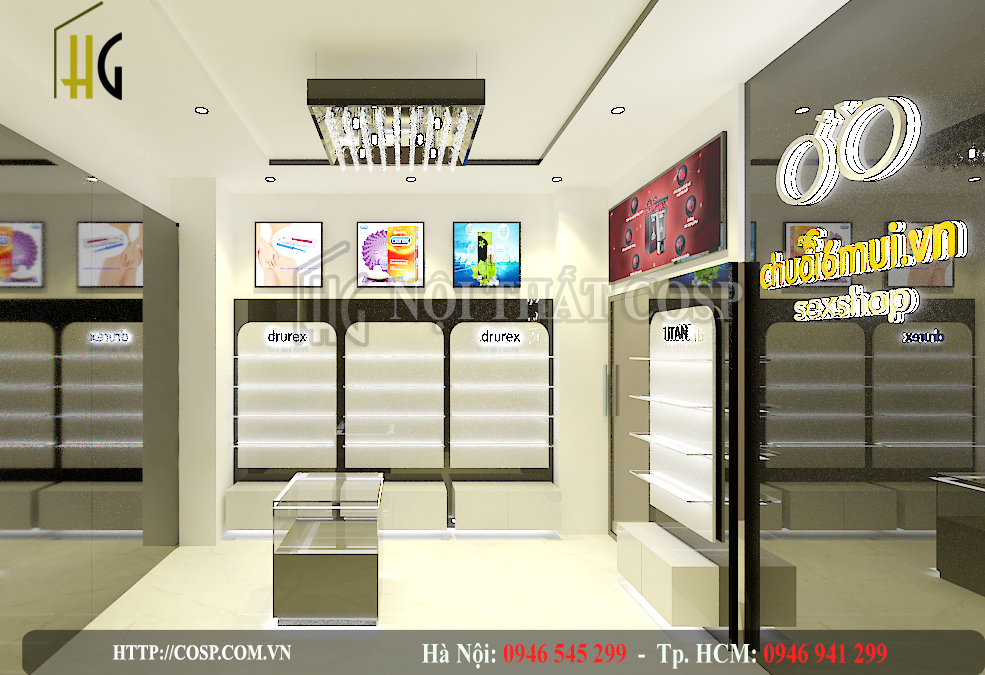 Thiết kế shop người lớn tại Tp HCM