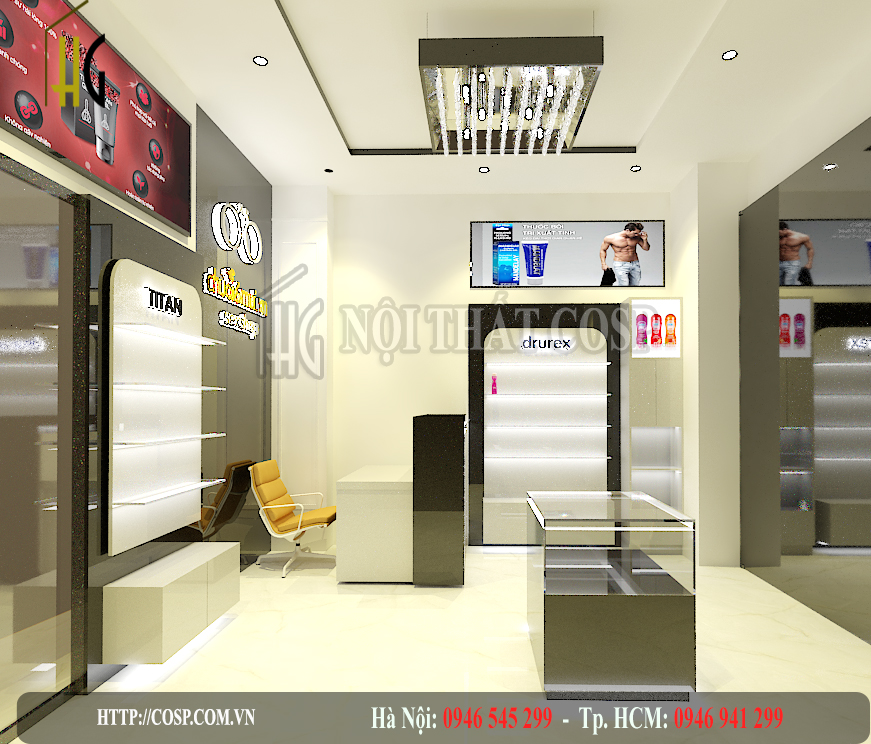 Mẫu thiết kế shop người lớn chị Hiền