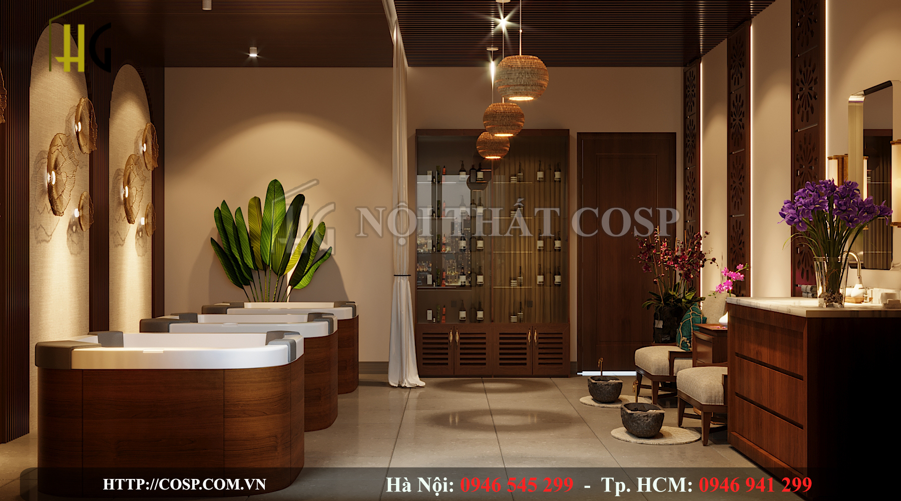 Thiết kế phòng spa