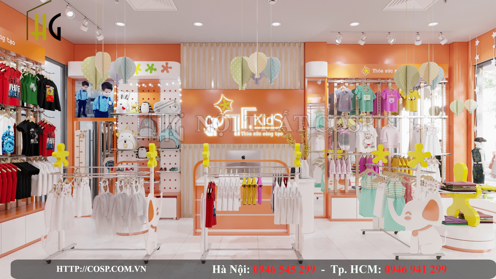 thiet ke shop thoi trang