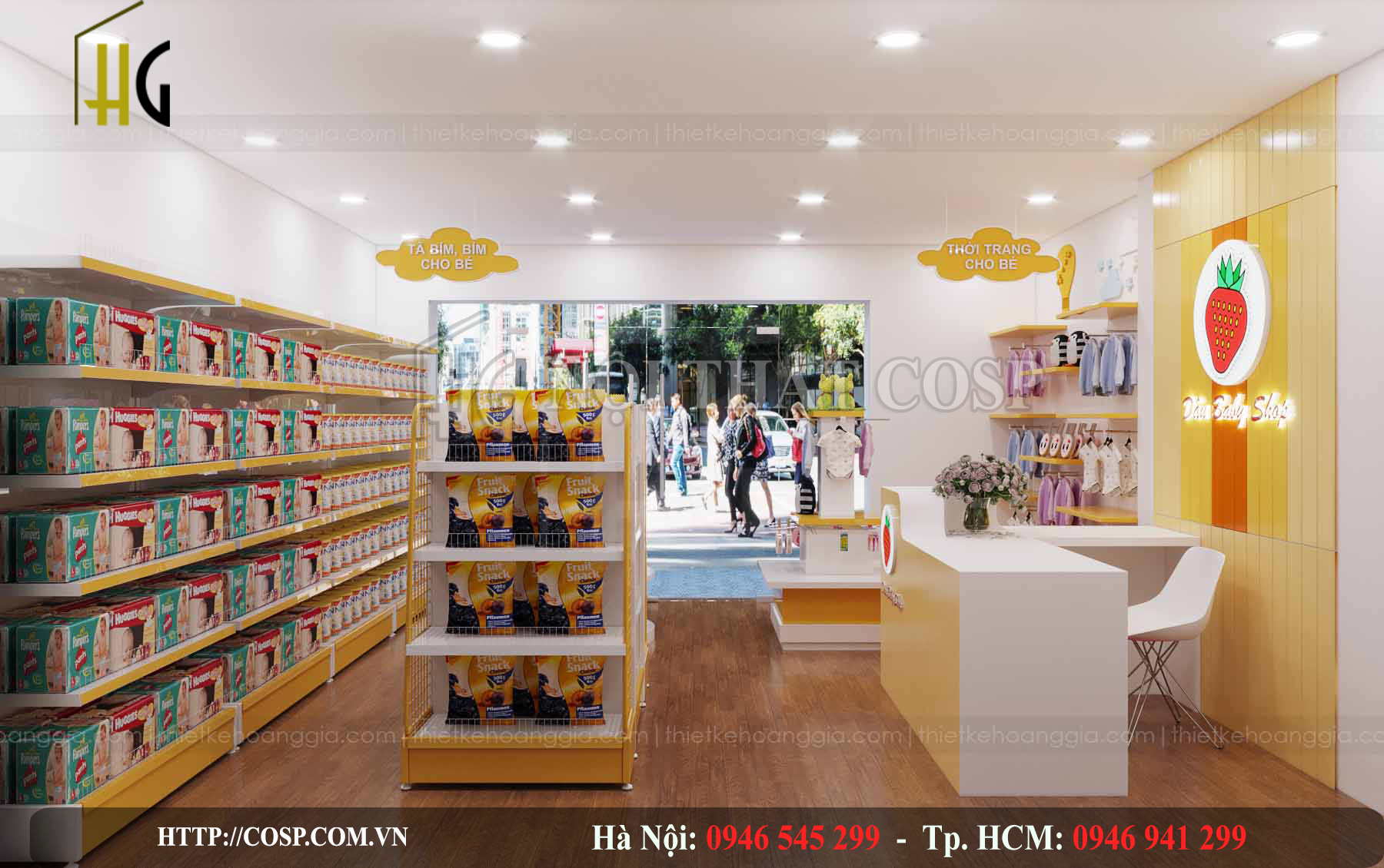 Thiết kế nội thất hiện đại, đơn giản nhưng cuốn hút