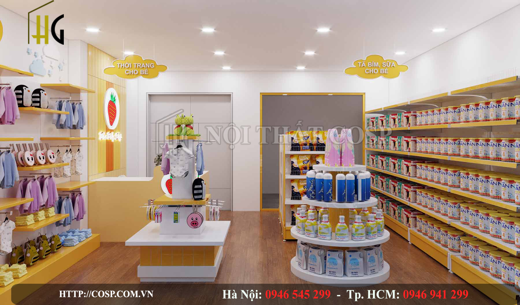 Tông màu chủ đạo nổi bật và bắt mắt