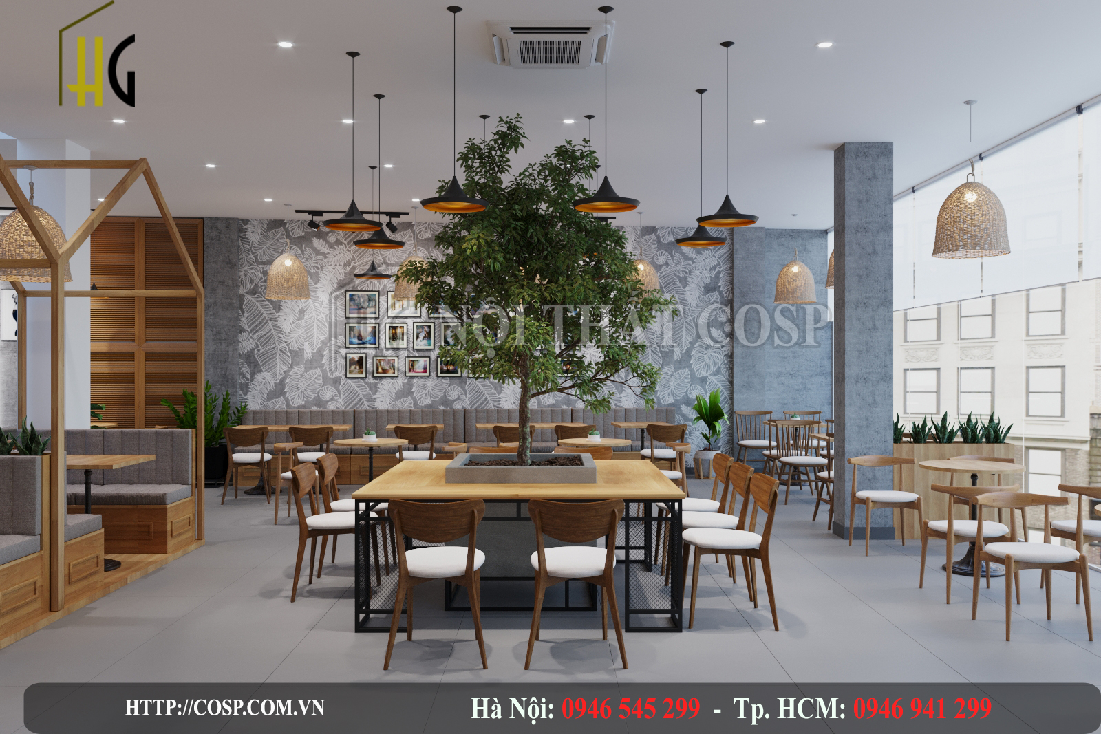 Thiết kế nội thất siêu thị Chung Lý – Bình Phước