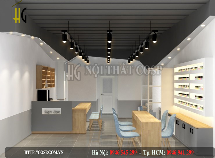 thiet ke tiem nail thuy tien 1