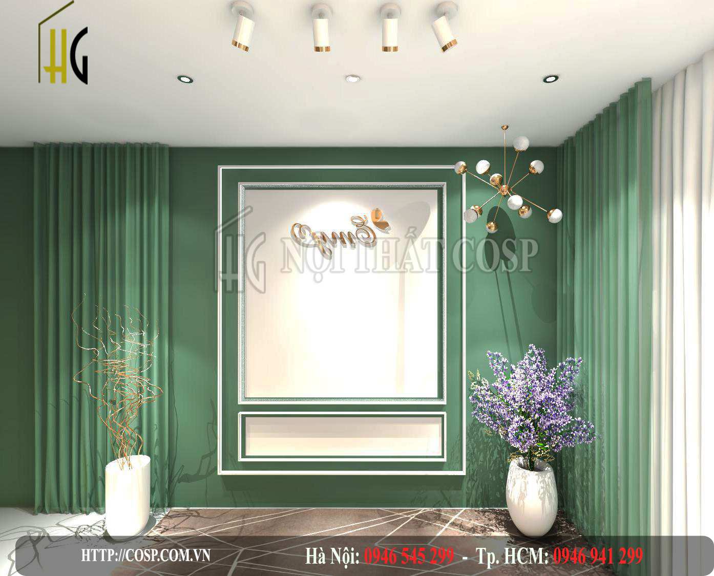 thiet ke phong livestream